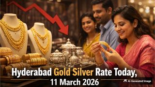 Hyderabad Gold Silver Rate Today, 11 March 2026: Gold, Silver Prices Decline Again; Buyers Get Relief