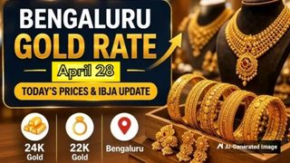 Bangalore Gold Rate Today April 28: IBJA Rates Slip, 22K Prices at Top Jewellers Stay Range-Bound