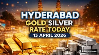 Hyderabad Gold Silver Rate Today, 13 April 2026: Latest 24K, 22K, 18K Gold and Silver Prices for Buyers