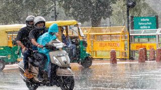 Delhi Weather Today: Rain Brings Relief as AQI Hits Lowest Level in Over 230 Days