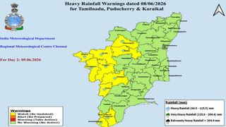 Tamil Nadu Weather: Heavy Rain Alert for Several Dists As Showers Continue for 4 Days