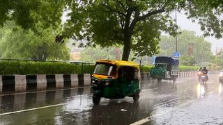 Delhi Weather Update: IMD Issues Red Alert As Heavy Rain And Thunderstorms Lash NCR