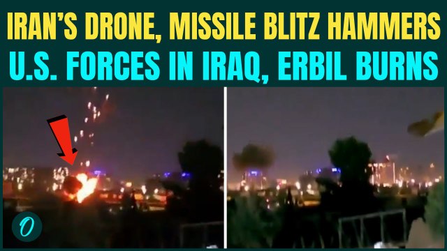 A military base and a hotel in Erbil were targeted by drones early this morning, according to an Iraqi security