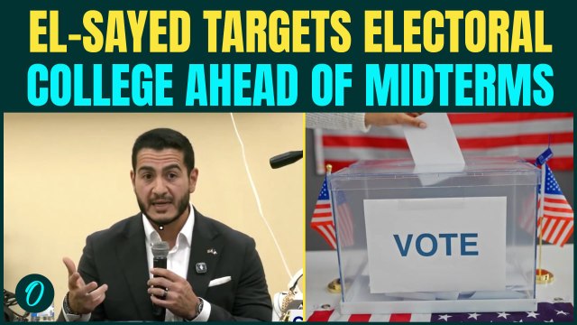 Abdul El Sayed DECLARES War on Electoral College, Garrymandering Ahead of Midterms ???Anti-democratic???