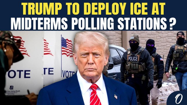 Trump Deploys Trump Could DEPLOY ICE Agents At Polling Stations? US Officials Raise ...