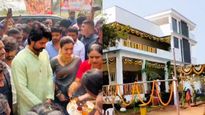 ಹೊಸ ಮನೆಯಲ್ಲಿ ರಶ್ಮಿಕಾ-ವಿಜಯ್ ಸತ್ಯನಾರಾಯಣ ಪೂಜೆ: ಹುಟ್ಟೂರಿಗೆ ಬಂದ ನವದಂಪತಿಗೆ ಗ್ರಾಮಸ್ಥರಿಂದ ಅದ್ಧೂರಿ ಸ್ವಾಗತ