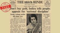 Fact Check: 1967ರಲ್ಲಿ ಚಿನ್ನ ಖರೀದಿಸದಂತೆ ಇಂದಿರಾ ಗಾಂಧಿ ಮನವಿ ಮಾಡಿದ್ರಾ? ವೈರಲ್ ಫೋಟೋ ಅಸಲಿಯತ್ತು ಇಲ್ಲಿದೆ