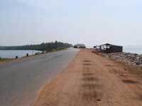 Beautiful sun set at Maravanthe