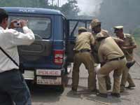 People protest against Hanakona power project