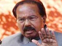 Union law minister Veerappa Moily