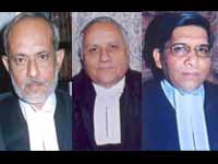 Allahabad HC Judges SU Khan, DV Sharma and Sudhir Agarwal Allahabad HC Judges SU Khan, DV Sharma and Sudhir Agarwal