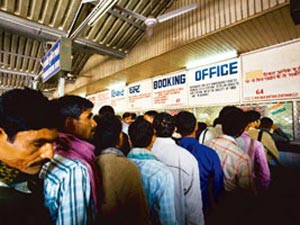 Reservation of tatkal tickets to start from 10 am Reservation of tatkal tickets to start from 10 am