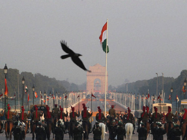 ಗಣರಾಜ್ಯೋತ್ಸವದ ತಾಲೀಮು ದೃಶ್ಯಗಳು