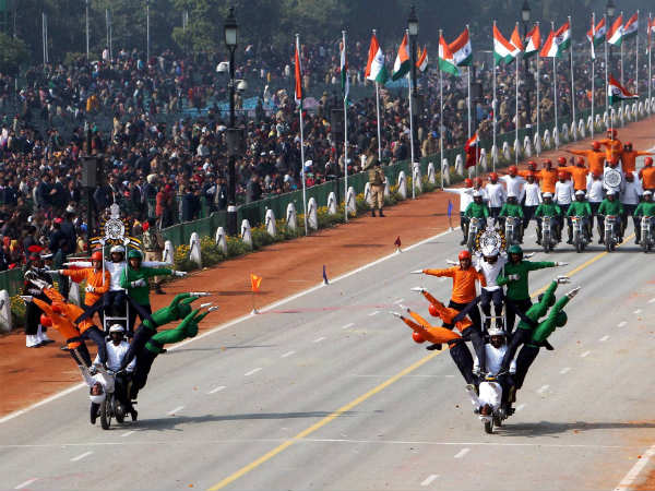 ಗಣರಾಜ್ಯೋತ್ಸವದ ತಾಲೀಮು ದೃಶ್ಯಗಳು