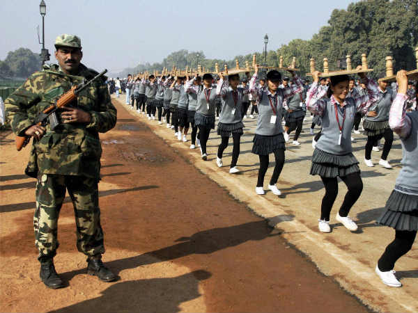 ಗಣರಾಜ್ಯೋತ್ಸವದ ತಾಲೀಮು ದೃಶ್ಯಗಳು
