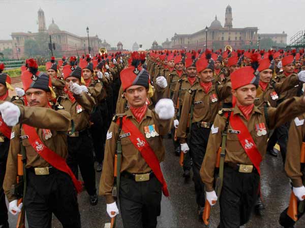 ಗಣರಾಜ್ಯೋತ್ಸವದ ತಾಲೀಮು ದೃಶ್ಯಗಳು