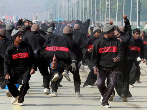 ಗಣರಾಜ್ಯೋತ್ಸವದ ತಾಲೀಮು ದೃಶ್ಯಗಳು