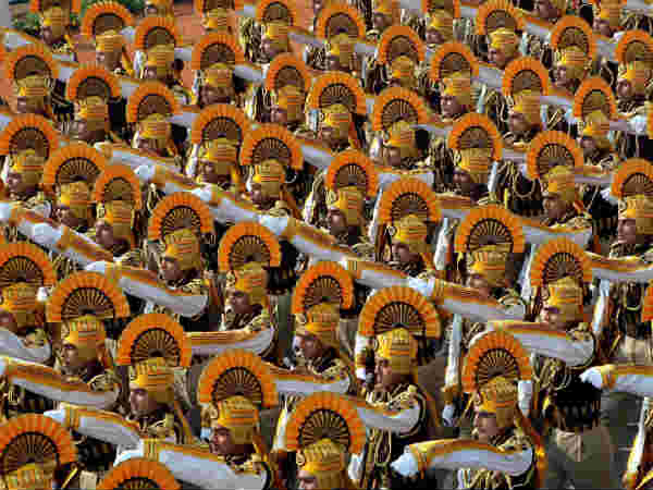 ಗಣರಾಜ್ಯೋತ್ಸವದ ತಾಲೀಮು ದೃಶ್ಯಗಳು