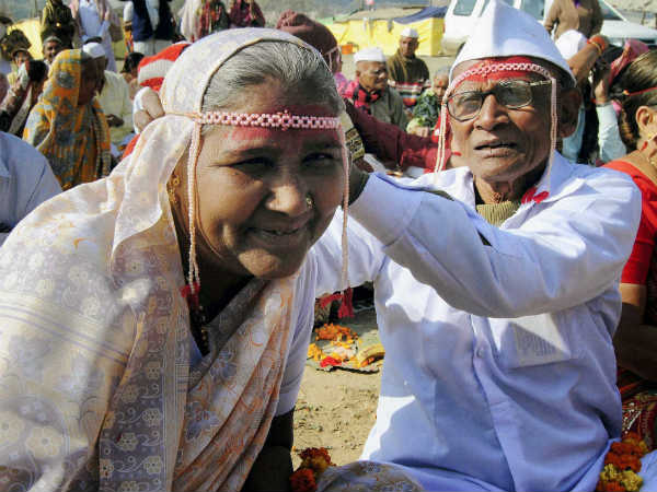 ದಂಪತಿಗಳಿಗೆ ವೇಣಿದಾನದ ಸಂಭ್ರಮ