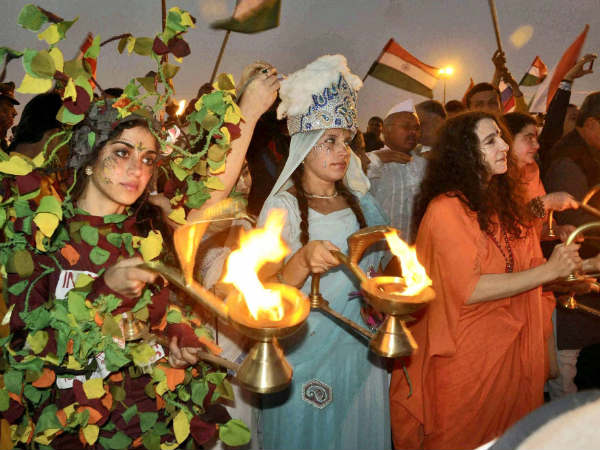 ಕುಂಭಮೇಳದಲ್ಲಿ ವಿದೇಶಿಯರು