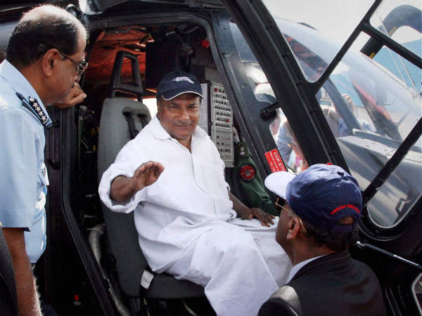 ರಕ್ಷಣಾ ಸಚಿವ ಎಕೆ. ಅಂಟನಿ