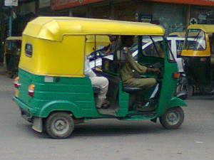 Auto drivers organizing Auto drivers organizing