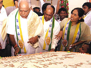 ULB results- KJP President BS Yeddyurappa blames party Coconut symbol for poor show ULB results- KJP President BS Yeddyurappa blames party Coconut symbol for poor show