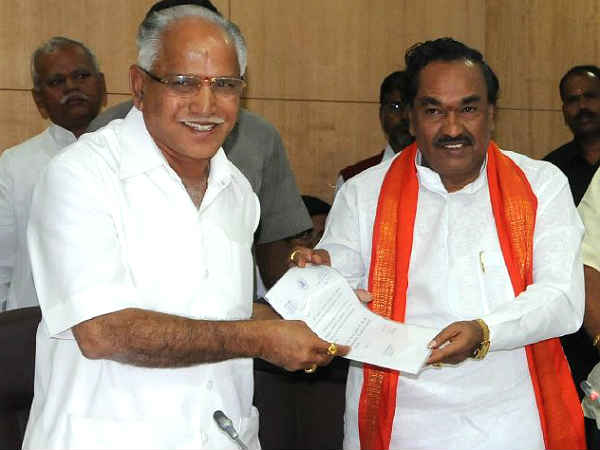 ಬಗಲ್ ಮೆ ದುಷ್ಮನ್ ಈಶ್ವರಪ್ಪ: 