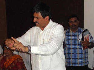 Former minister CP Yogeshwar gets Samajawadi Party Ticket Former minister CP Yogeshwar gets Samajawadi Party Ticket