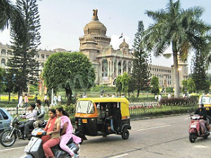 Bangalore City and Bangalore Rural districts have 32 constituencies Bangalore City and Bangalore Rural districts have 32 constituencies