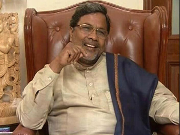 ಕರ್ನಾಟಕ ಸಿಎಂ ಸಿದ್ದರಾಮಯ್ಯ