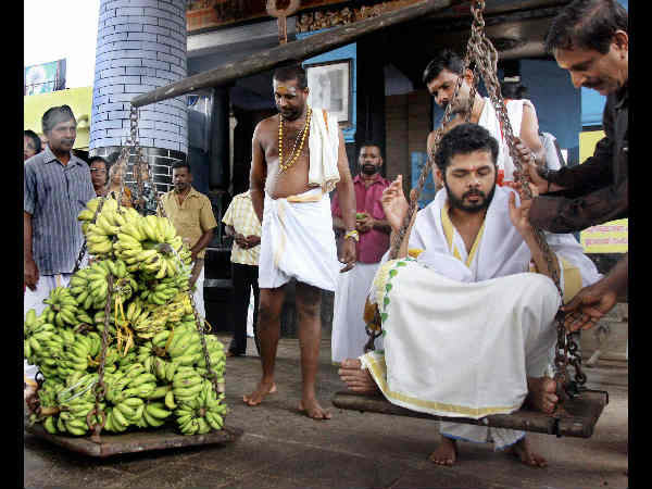 ಶ್ರೀಶಾಂತ್ ತುಲಾಭಾರ