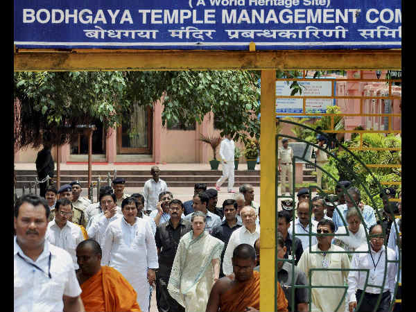 ಬೋಧ್ ಗಯಾದಲ್ಲಿ ಸೋನಿಯಾ