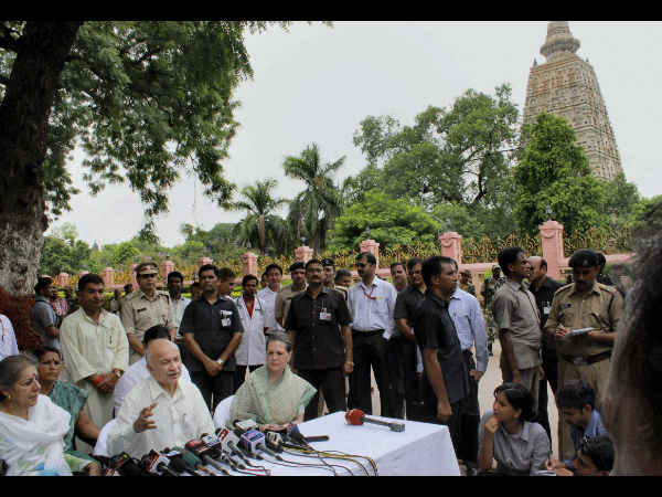 ಬೋಧ್ ಗಯಾದಲ್ಲಿ ಸೋನಿಯಾ