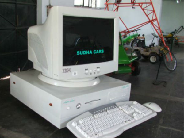 ಹೈದರಾಬಾದಿನ ಸುಧಾಕರ್ ಯಾದವ್-ಕಂಪ್ಯೂಟರ್ ಕಾರು: 