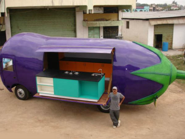 ಹೈದರಾಬಾದಿನ ಸುಧಾಕರ್ ಯಾದವ್ ಬದನೆ ಕಾಯಿ ಕಾರು