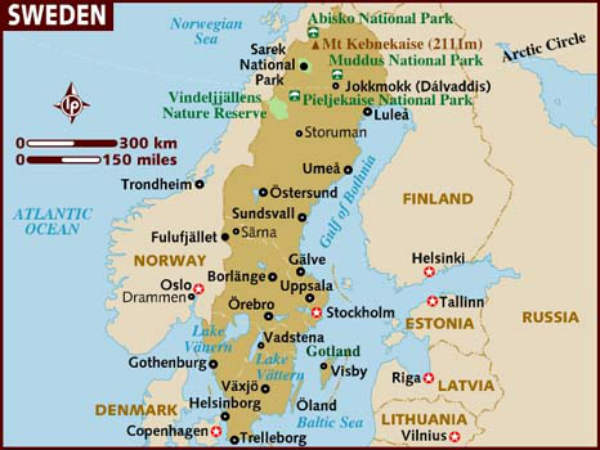 Sweden -Overall rank: 2