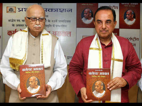 ಅಡ್ವಾಣಿ- ಸ್ವಾಮಿ ಜೋಡಿ