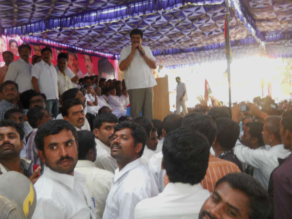 ಎಸ್ಪಿ ಕಾರ್ಯಕರ್ತರ ಭಾರಿ ವಿರೋಧ: