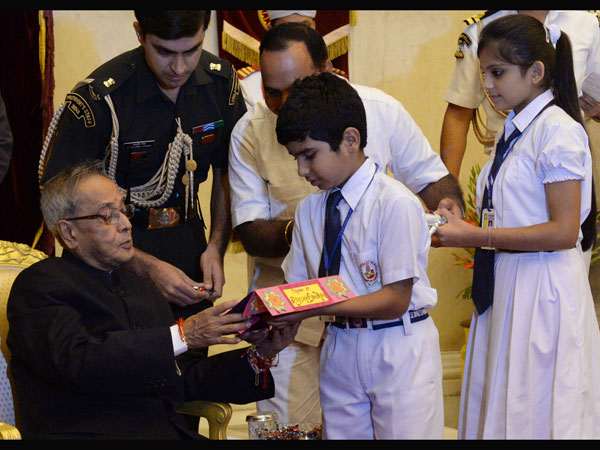 ರಾಷ್ಟ್ರಪತಿ ಭವನದಲ್ಲಿ ಸಂಭ್ರಮ