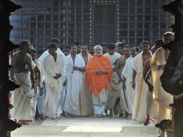 ನರೇಂದ್ರ ಮೋದಿ ಅನಂತಪದ್ಮನಾಭ ದೇಗುಲ ಭೇಟಿ 