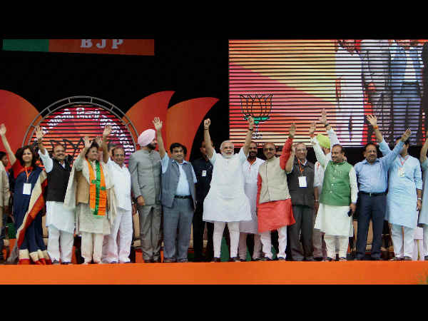 ದೆಹಲಿಯಲ್ಲಿ ಮೋದಿ ಸಮಾರಂಭ