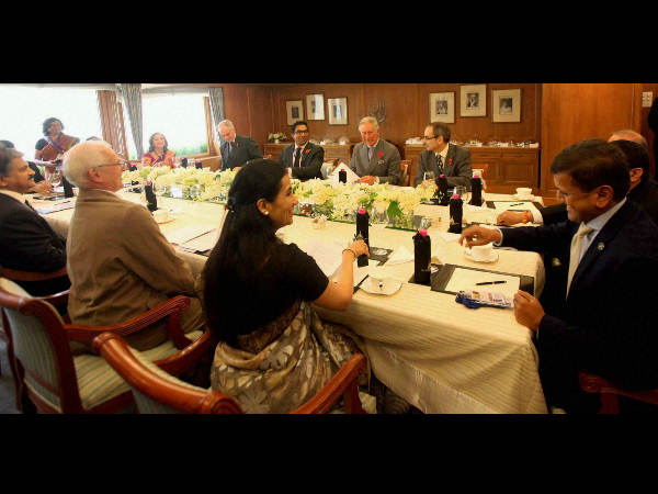 ಪ್ರಿನ್ಸ್ ಚಾರ್ಲ್ಸ್ ಜತೆ ಡಿನ್ನರ್ 