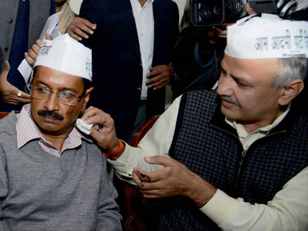 ಕೇಜ್ರಿವಾಲ್ ಮೇಲೆ ಮಸಿ