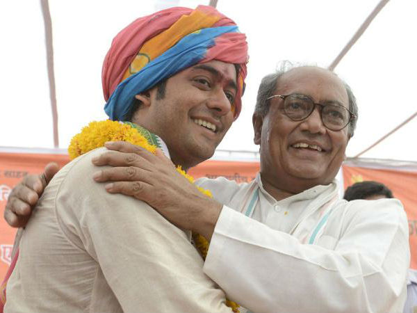 ದಿಗ್ವಿಜಯ್ ಪುತ್ರನಿಗೆ ಗೆಲುವು ದಿಗ್ವಿಜಯ್ ಪುತ್ರನಿಗೆ ಗೆಲುವು