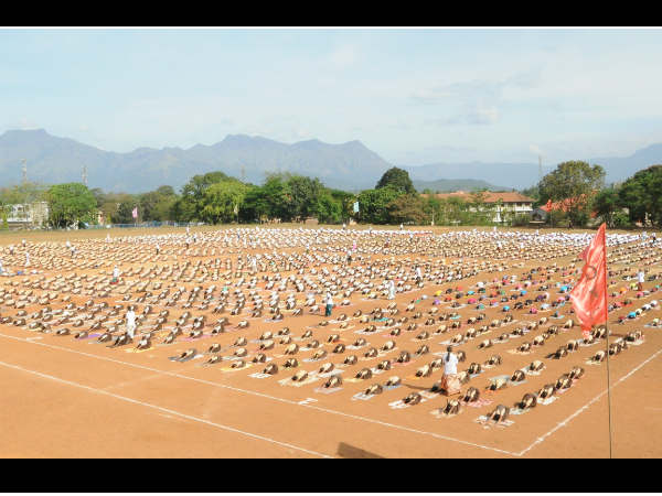 ಉಜಿರೆಯ 2960 ವಿದ್ಯಾರ್ಥಿಗಳು ಪಾಲ್ಗೊಂಡಿದ್ದರು