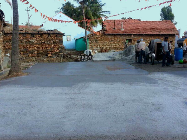 ಕರಡಿ ಕೊಪ್ಪಲು ಗ್ರಾಮದಲ್ಲಿ ಜಗಲಿ ರಿಪೇರಿಯೂ ಆಯ್ತು