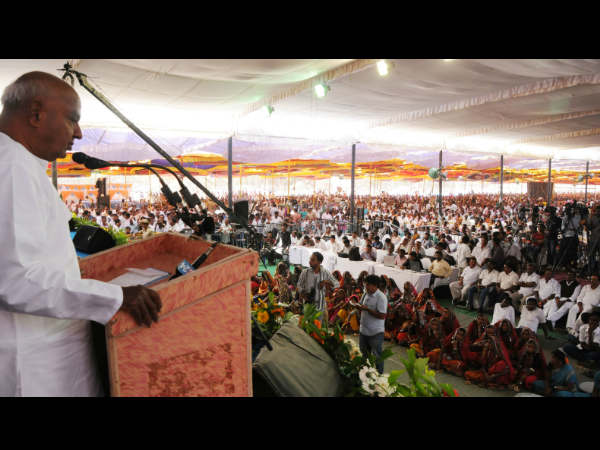 ಜೆಡಿಎಸ್ ಮಹಿಳಾ ಸಮಾವೇಶದಲ್ಲಿ ದೇವೇಗೌಡರ ಭಾಷಣ
