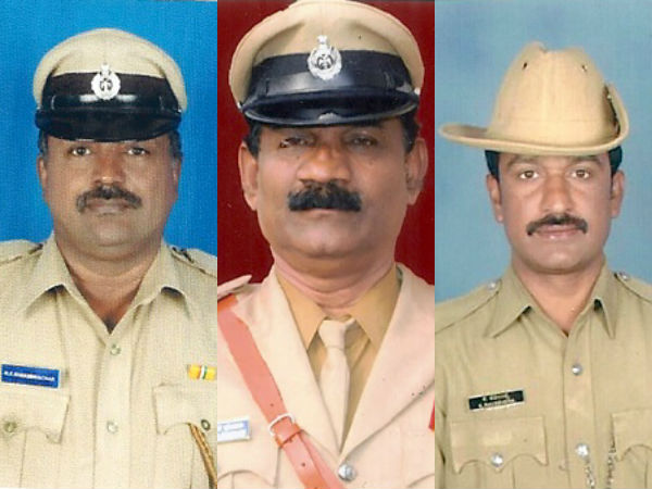 ರಾಷ್ಟ್ರಪತಿ ಪದಕ ಎದೆಗೇರಿಸಿದ ಪೊಲೀಸರು