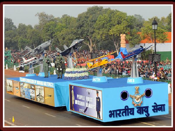 ಭಾರತೀಯ ವಾಯುಸೇನೆಯ ಸ್ತಬ್ದಚಿತ್ರ ಭಾರತೀಯ ವಾಯುಸೇನೆಯ ಸ್ತಬ್ದಚಿತ್ರ